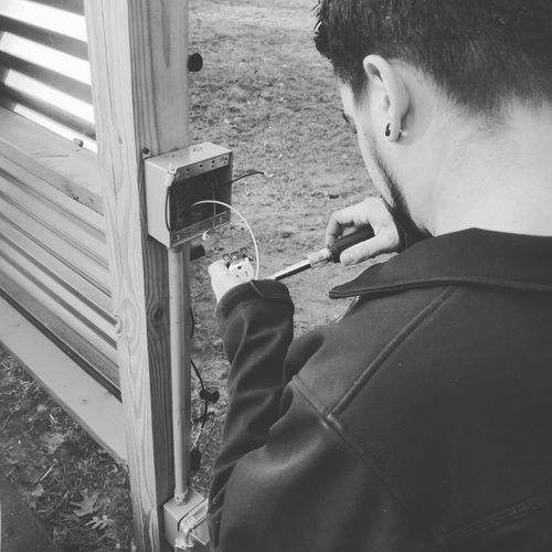 GFCI-Protected Outdoor Lighting Circuit