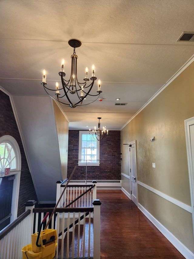 Lighting installation by Rathbun Electric