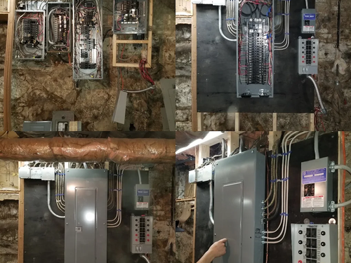 Electrical panel upgrade completed by Rathbun Electric